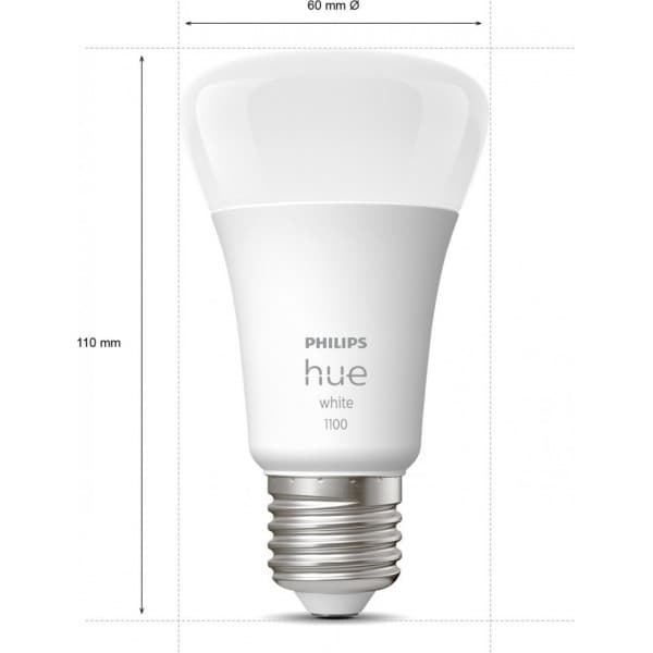 Philips Hue -älylamppu, White, E27