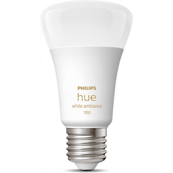Philips Hue -LED-älylamppu, White Ambiance, E27