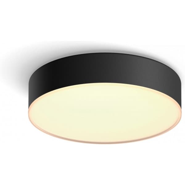Philips Hue Enrave S vit ambiance -smart taklampa, liten, svart