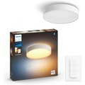 Miniatyrbild 4 av 11: Philips Hue Enrave M vit ambiance smart taklampa, mellanstor, vit