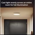 Miniatyrbild 10 av 11: Philips Hue Enrave M vit ambiance smart taklampa, mellanstor, vit