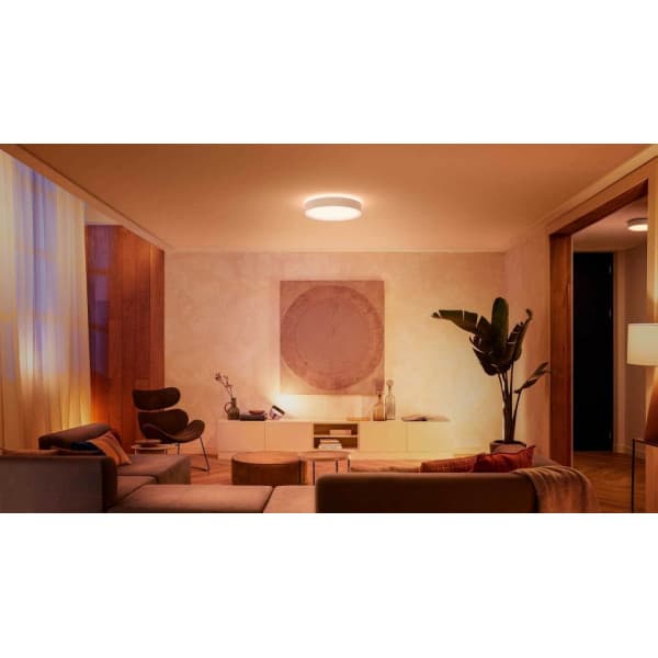 Philips Hue Enrave L white ambiance - smart loftlampe, stor, hvid