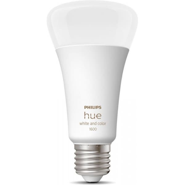 Philips Hue -LED-älylamppu, White and color ambiance, E27, 1600 lm