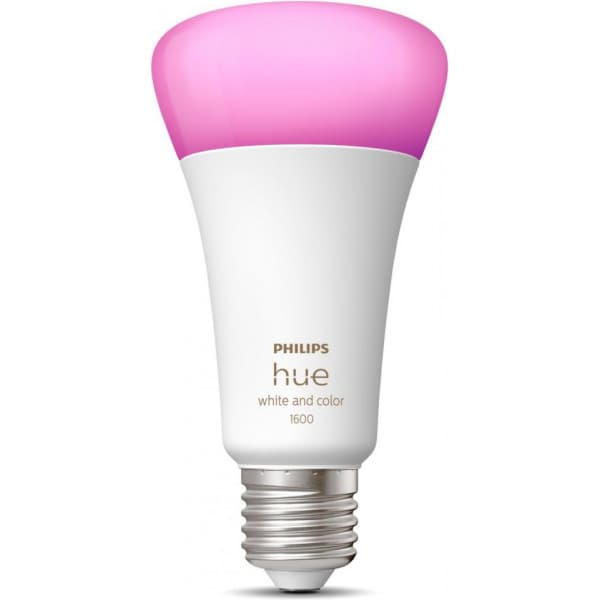 Philips Hue -LED-älylamppu, White and color ambiance, E27, 1600 lm