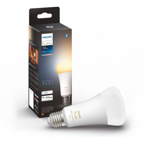 Philips Hue -LED-älylamppu, White Ambiance, E27, 1520 lm