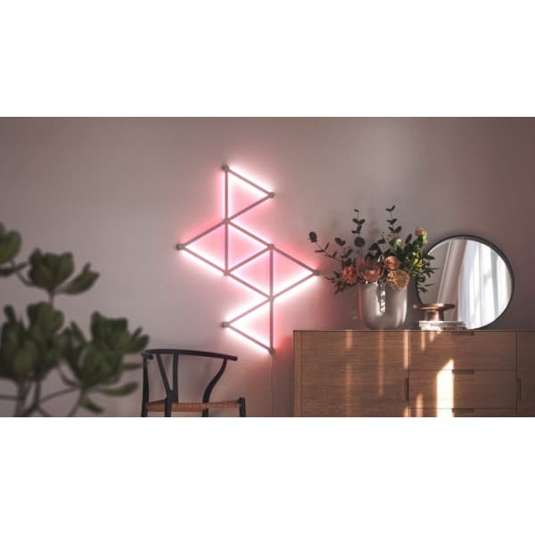 Nanoleaf Lines Starter Kit smart panelbelysning, 15 paneler