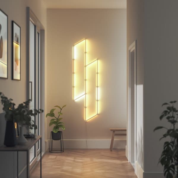 Nanoleaf Lines Extension -laajennuspakkaus, 3 älykästä LED-listaa