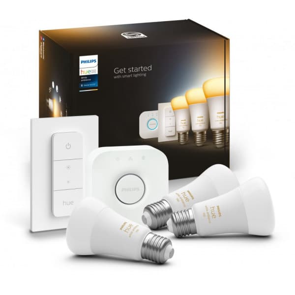 Philips Hue Starter Kit -pakkaus, White Ambiance, E27