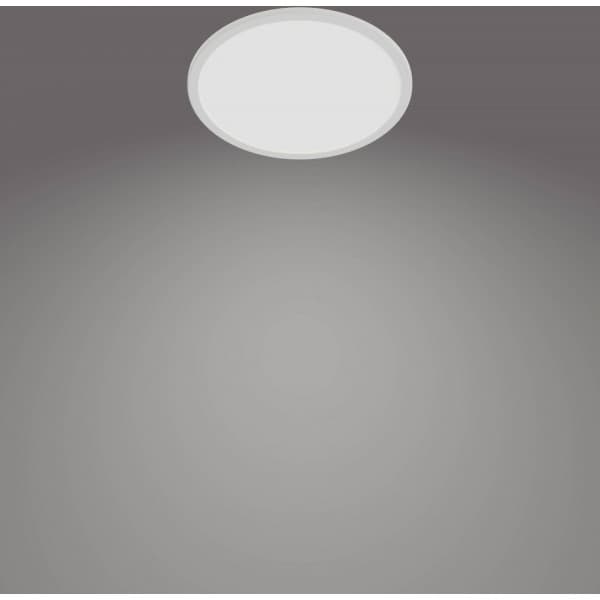 Philips Superslim CL550 -taklampe, rund, hvid, 1500 lm, 4000K