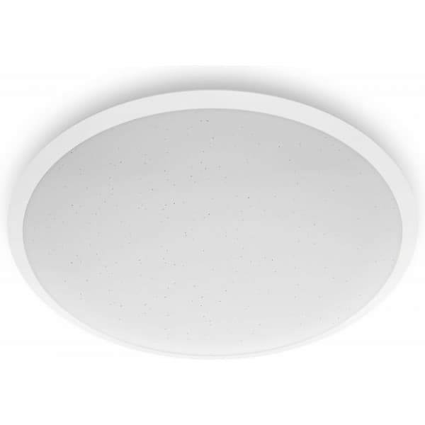 Philips Cavanal -takplafond, rund, hvid, 1200 lm, 2700 K, IP44 Hvid