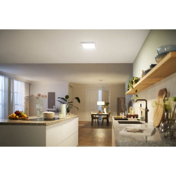 Philips Panel LED CL560 - loftlampe, kvadratisk, hvid, 1200 lm, 4000K