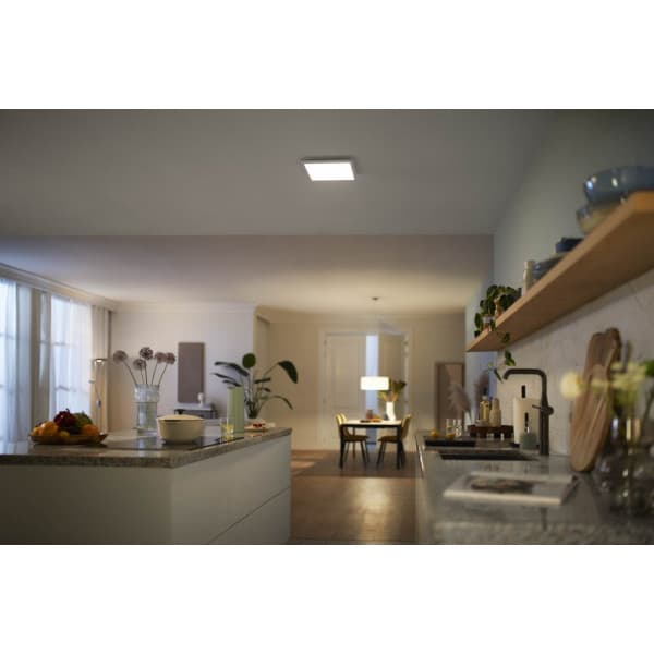 Philips Panel LED CL560 - loftlampe, kvadratisk, hvid, 1200 lm, 4000K
