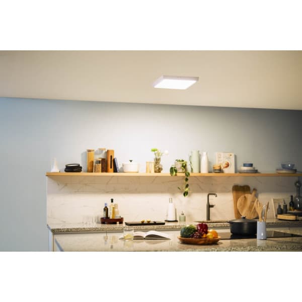 Philips Magneos DL252 -loftlampe, firkantet, hvid, 2000 lm, 2700K.