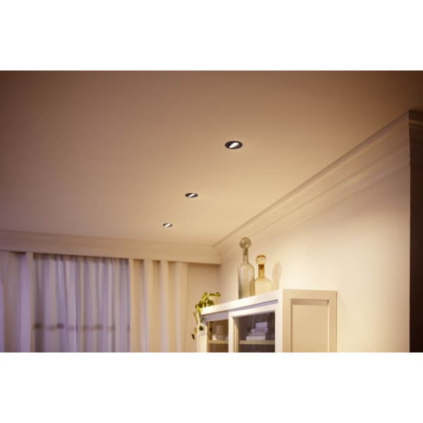 Philips Impala SL264 -målbelysning, 1-delad, svart, Dimbar, 500 lm, 2700K