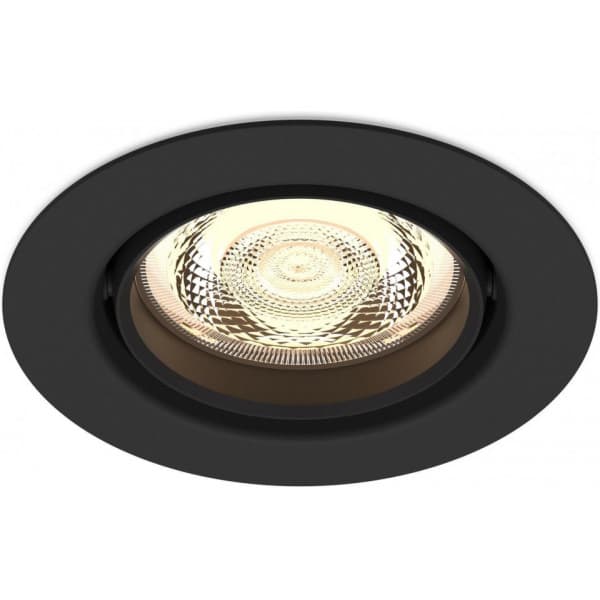 Philips Impala SL264 -målbelysning, 1-delad, svart, Dimbar, 500 lm, 2700K