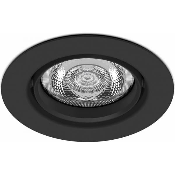 Philips Impala SL264 -målbelysning, 1-delad, svart, Dimbar, 500 lm, 2700K