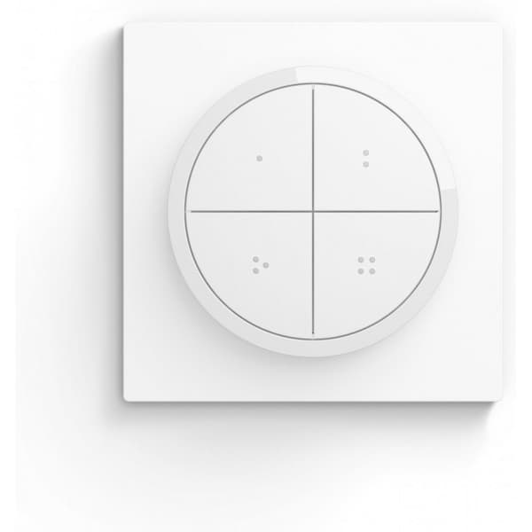 Philips Hue Tap dial switch -tryckknapp, vit