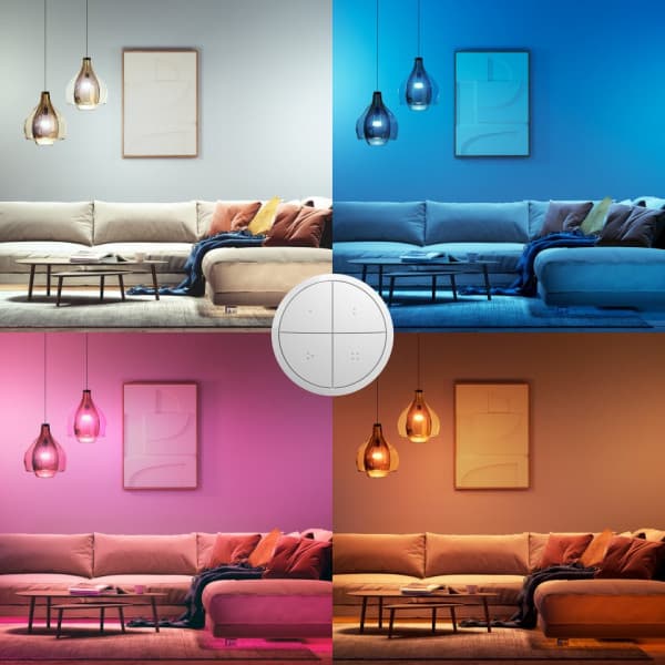 Philips Hue Tap dial switch -tryckknapp, vit