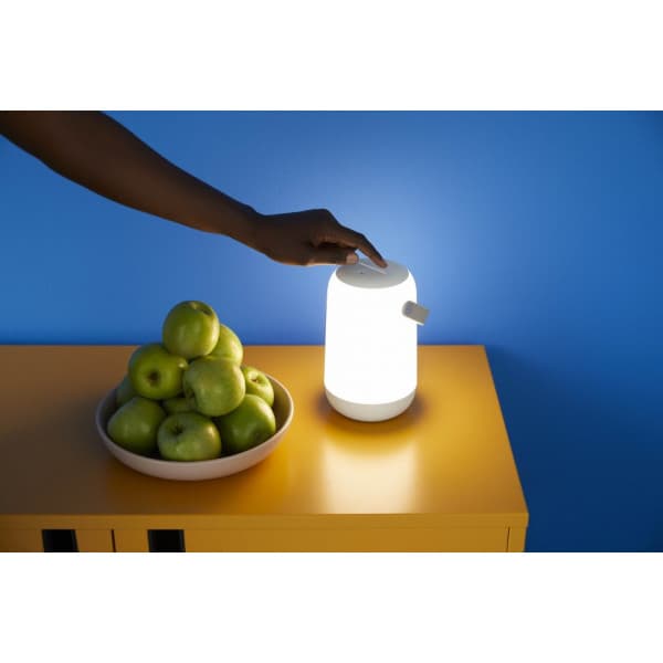 WiZ Mobil Bærbar -opladningsbar smart bordlampe, hvid, WiFi