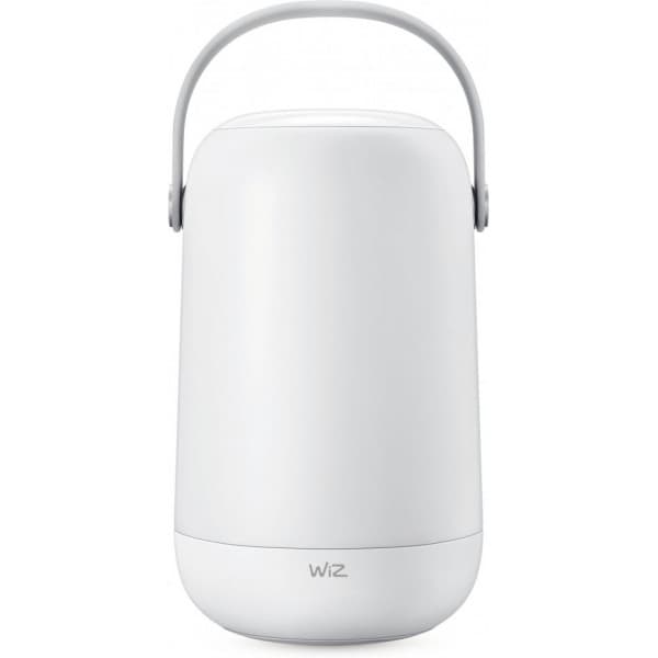 WiZ Mobil Bærbar -opladningsbar smart bordlampe, hvid, WiFi