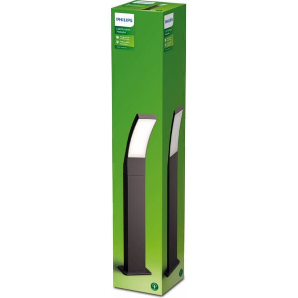 Philips Splay Pedestal -stående lysarmatur, antracit, 4000K