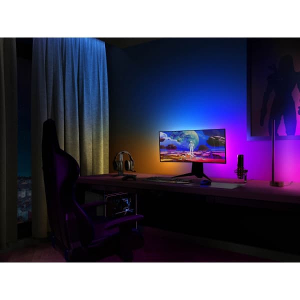 Philips Hue LightStrip Gradient til PC - intelligent LED-lysstrimmel, til 32" skærm