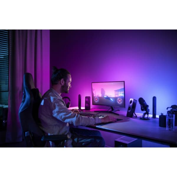 Philips Hue LightStrip Gradient til PC - intelligent LED-lysstrimmel, til 27" skærm
