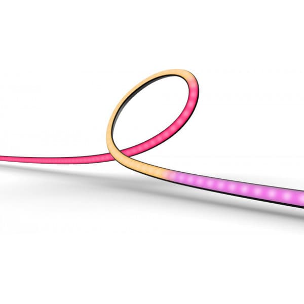Philips Hue LightStrip Gradient for PC Starter Kit -älykäs LED-valonauha ja Hue Silta, 24-27" näytölle