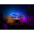 Pikkukuva 11 / 11: Philips Hue LightStrip Gradient for PC Starter Kit -älykäs LED-valonauha ja Hue Silta, 24-27" näytölle