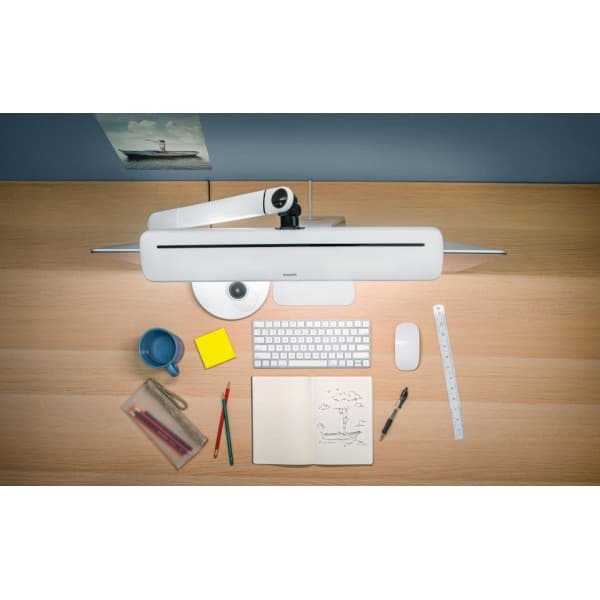 Philips VDTMate DSK501 -skrivbordslampa, vit
