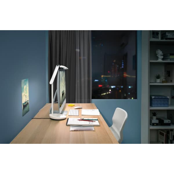 Philips VDTMate DSK501 -skrivbordslampa, vit