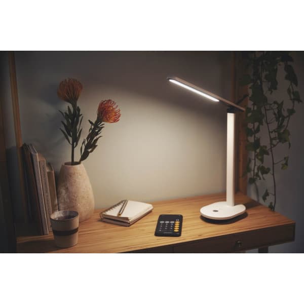 Philips Ivory DSK203 - skrivebordslampe, USB-opladelig, hvid
