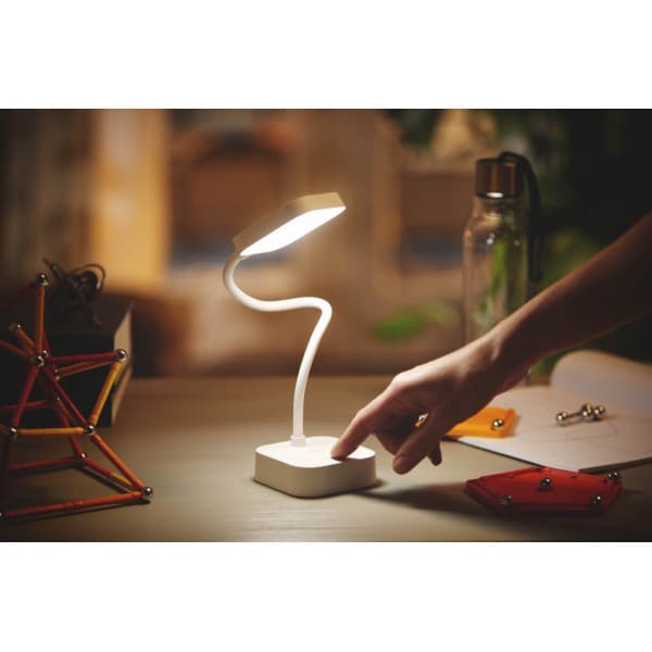 Philips Rock DSK211 - skrivebordslampe, hvid