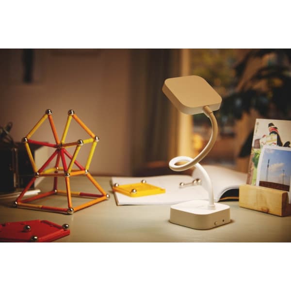 Philips Rock DSK211 - skrivebordslampe, hvid