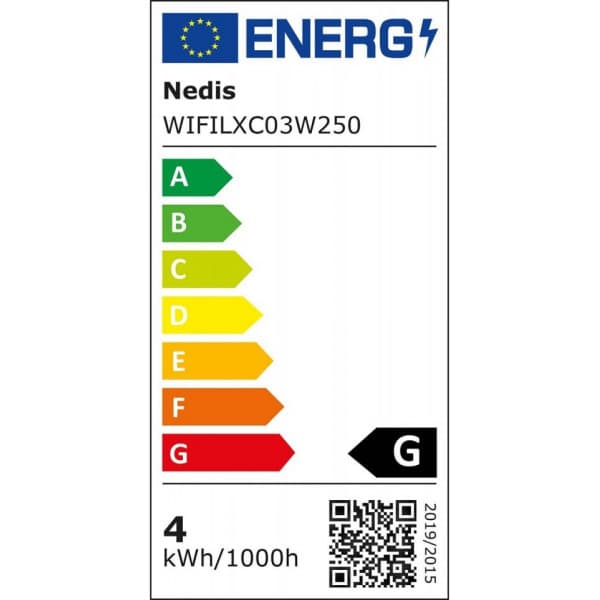 Nedis SmartLife -koristevalosarja jääpuikko, 240 LED, WiFi, valkoinen valo, 5 m