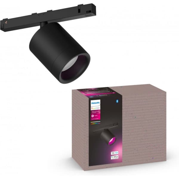 Philips Hue Perifo Cylinder -smart armatur, White and Color Ambiance, svart