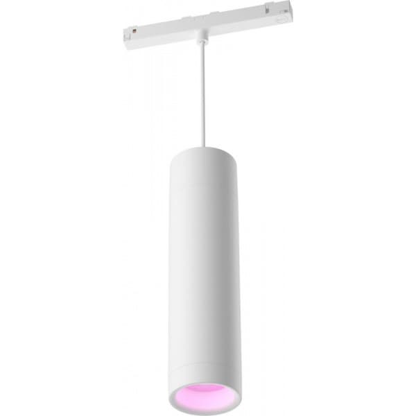 Philips Hue Perifo Cylinder -smartpendelbelysning, White and Color Ambiance, vit