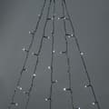 Miniatyrbillede 9 af 11: Nedis SmartLife -flagstangens lysskinne, 200 LED, nuancer af hvidt lys, WiFi, 5 x 4 m.