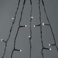 Miniatyrbillede 10 af 11: Nedis SmartLife -flagstangens lysskinne, 200 LED, nuancer af hvidt lys, WiFi, 5 x 4 m.