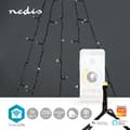 Miniatyrbillede 2 af 11: Nedis SmartLife -flagstangens lysskinne, 200 LED, nuancer af hvidt lys, WiFi, 5 x 4 m.
