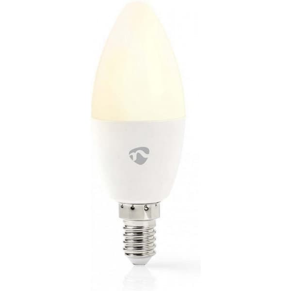 Nedis SmartLife -LED-smartlampa, E14, vit nyans + RGB, Wi-Fi, 470 lm