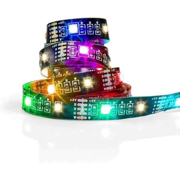Nedis SmartLife -LED-valonauha, lämmin valkoinen + RGB, bluetooth, 2 m