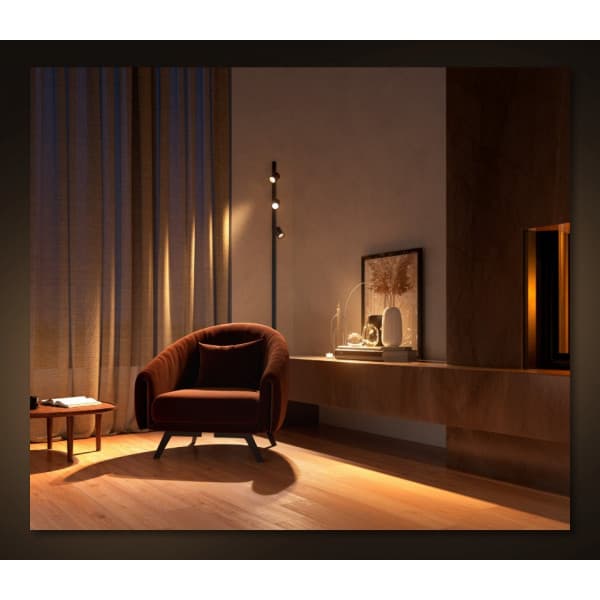 Philips Hue Perifo -smart taklampor serie startpaket, White and Color Ambiance, vit