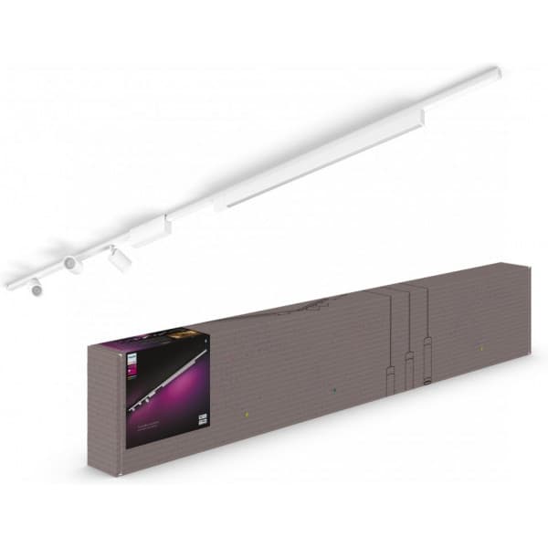 Philips Hue Perifo -smart taklampor serie startpaket, White and Color Ambiance, vit
