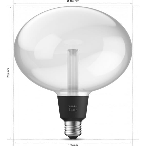 Philips Hue Lightguide-älylamppu, White and color Ambiance Filament, E27
