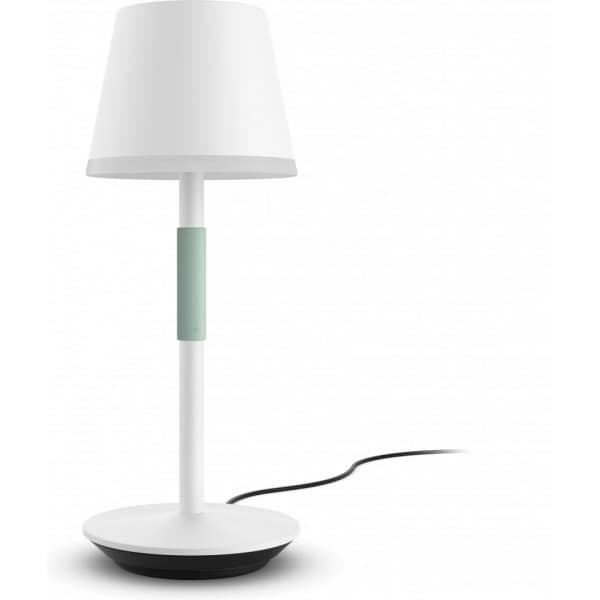 Philips Hue Go -bärbar smart skrivbordslampa, vit