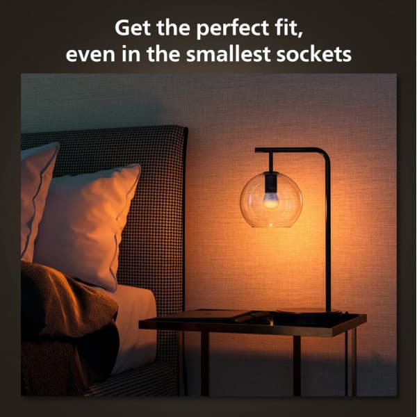 Philips Hue White Ambience Luster smartlampe, E14, P45 2 stk.