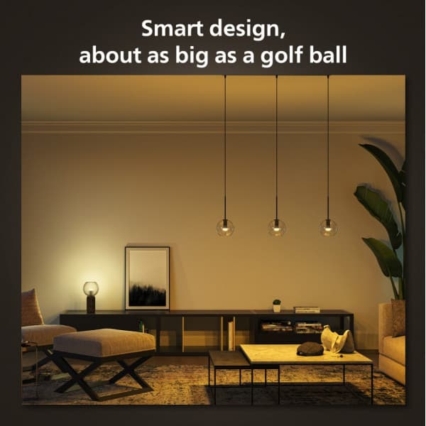 Philips Hue White Ambience Luster smartlampe, E14, P45 2 stk.