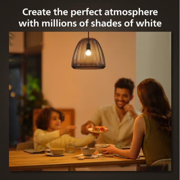 Philips Hue White Ambience Luster smartlampe, E14, P45 2 stk.
