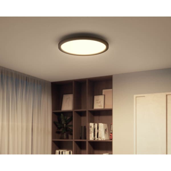 Philips Hue Aurelle loftlampe, 21 W, 2200-6500 K, rund, sort